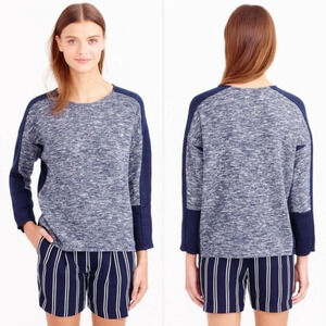 J. Crew Jaspe Colorblock Sweater Size XXS EUC